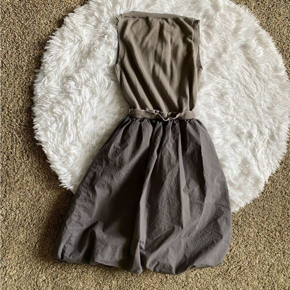 J. Crew Bubble Dress Gray Lightweight Womens Size XS - Picture 2 of 6